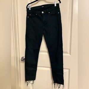 Dark Green Hudson Women's Jeans